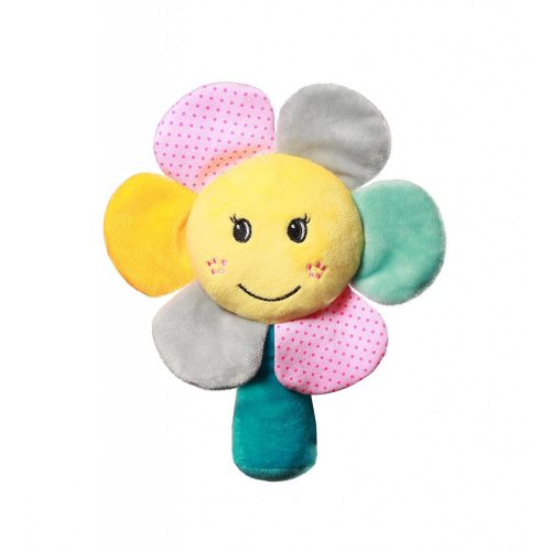 BabyOno csörgõ Rainbow flower plüss virág 609