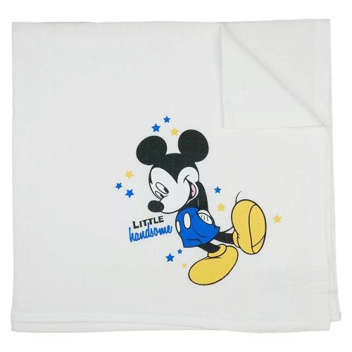 Bébi pelenka tetra 70x70cm Mickey Little handsome