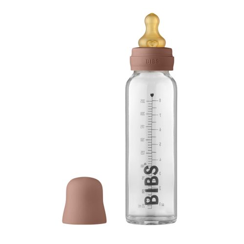 BIBS cumisüvegszett üveg 225ml mackó