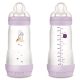 MAM cumisüveg Anti-Colic Matt 320ml lányos