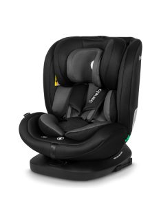   Lionelo gyerekülés Bastiaan i-Size Isofix 360 fok 40-150 cm fekete-szürke