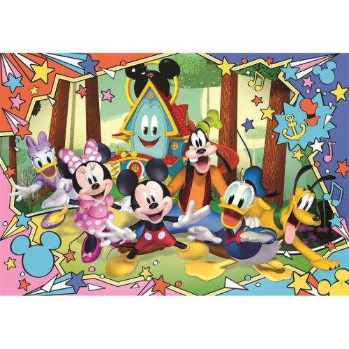 Puzzle, Disney, Mickey és barátai, 30 db-os, 20x15 cm dob.