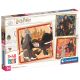 Puzzle, Harry Potter, 3x48 db-os, 32x22 cm dob.