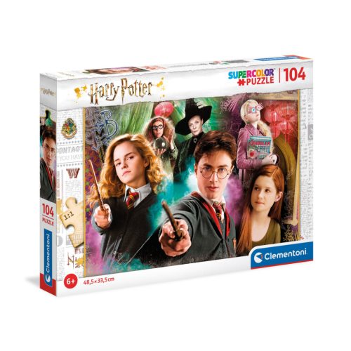 Puzzle, Harry Potter, 104 db-os, 29x19 cm dob.