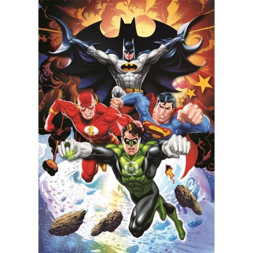 Puzzle, DC Comics, Igazság ligája, 104 db-os, 34x25 cm dob.