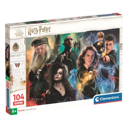 Puzzle, Harry Potter, 104 db-os, 34x25 cm dob.