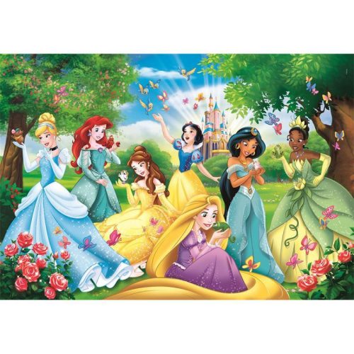 Puzzle, Disney hercegnõk, 60 db-os, maxi, 37x28 cm dob.