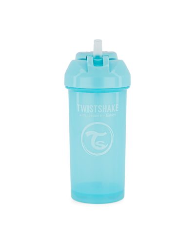 Twistshake Straw Cup kulacs szívoszállal 360ml 6hónap+, kék